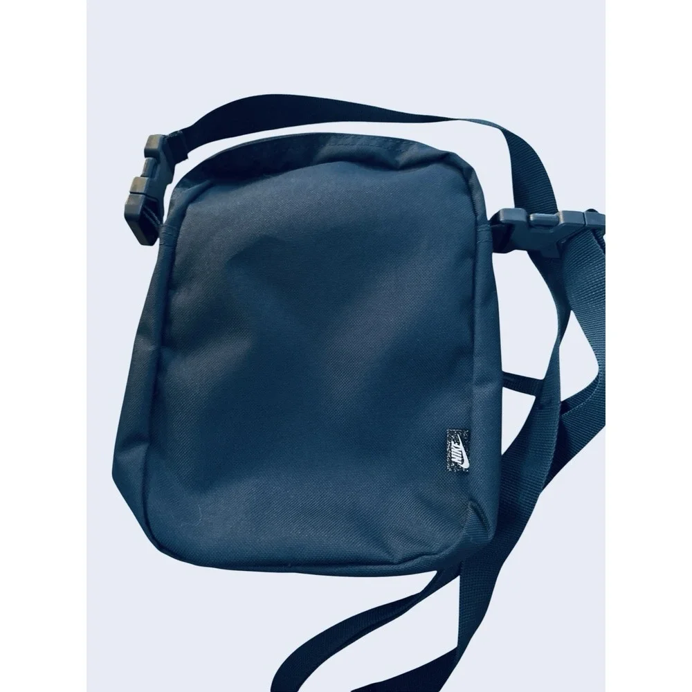 Nike Crossbody Bag Small Teal Canvas Adjustable‎ Strap Shoulder Sports Travel